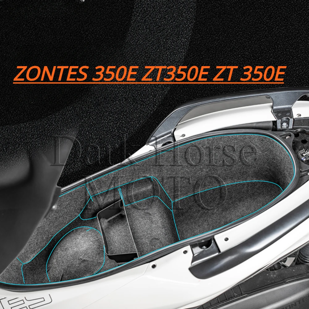 

For ZONTES 350E ZT350E ZT 350E Motorcycle Rear Trunk Cargo Liner Protector Seat Bucket Pad accessories