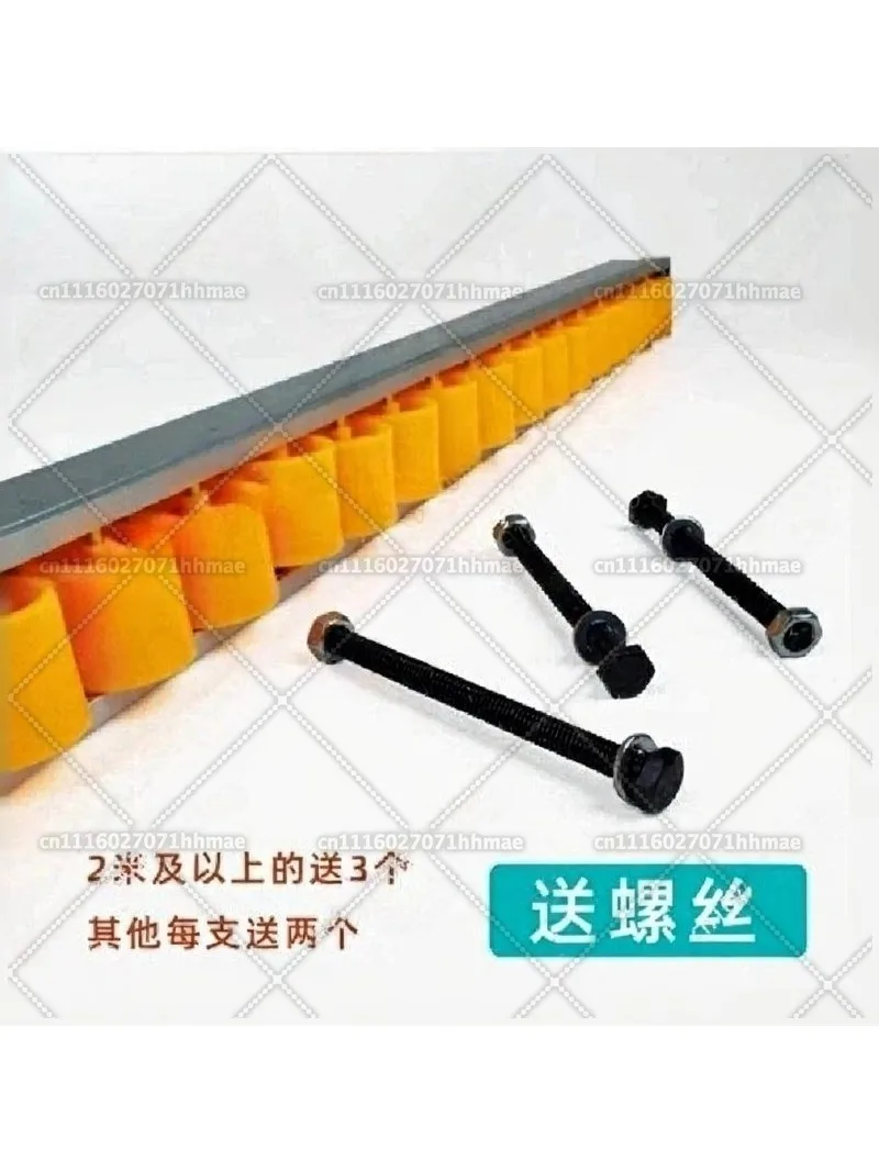 Aluminum  Fluent Strip Slide Rail Roller Track Push Table Saw Edge Banding Machine Woodworking Machinery Accessories 1 Piece
