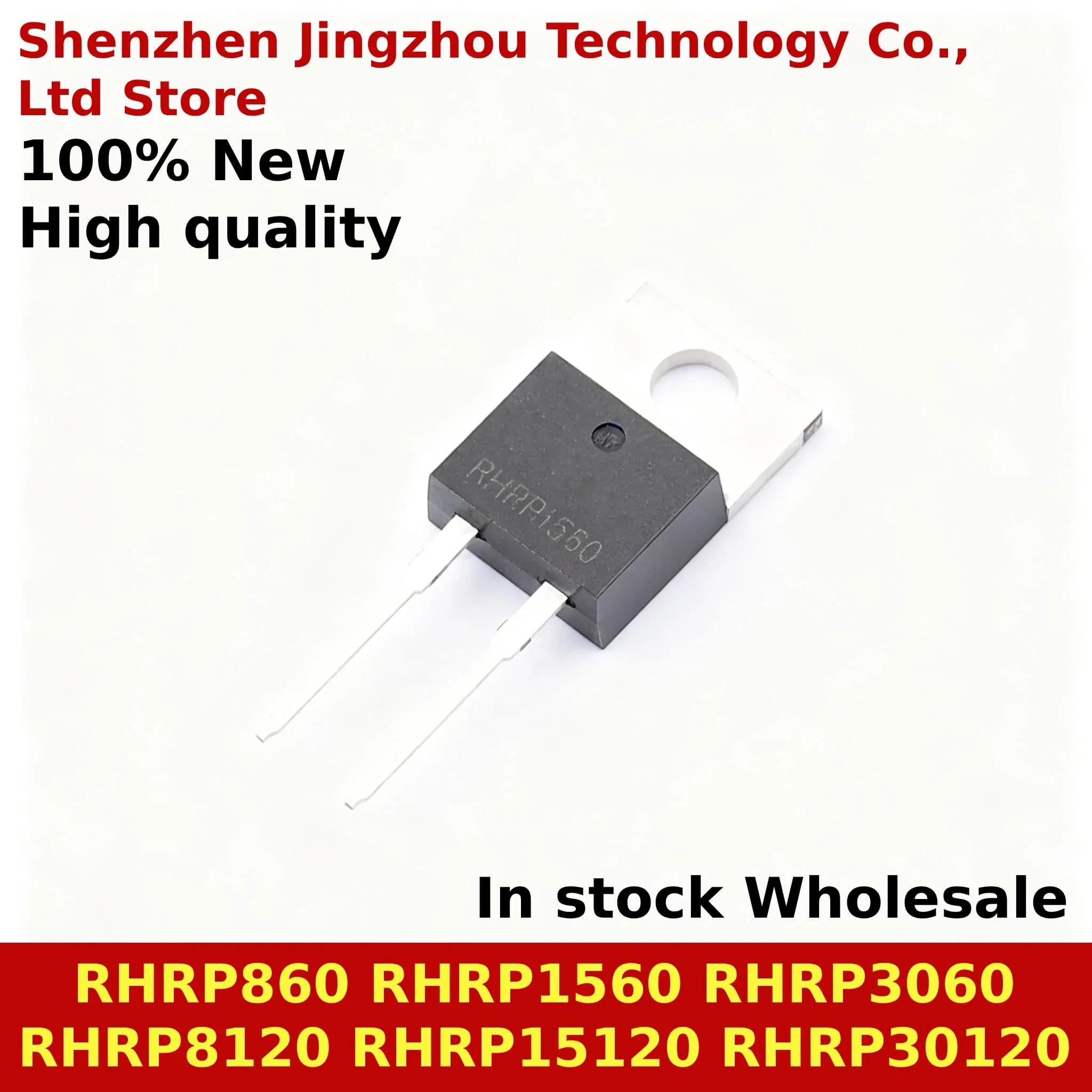 (10PCS) 100% New RHRP3060 TO220-2 DIODE TO-220 600V 30A RHRP860 RHRP1560 RHRP8120 RHRP15120 RHRP30120 Chip In Stock
