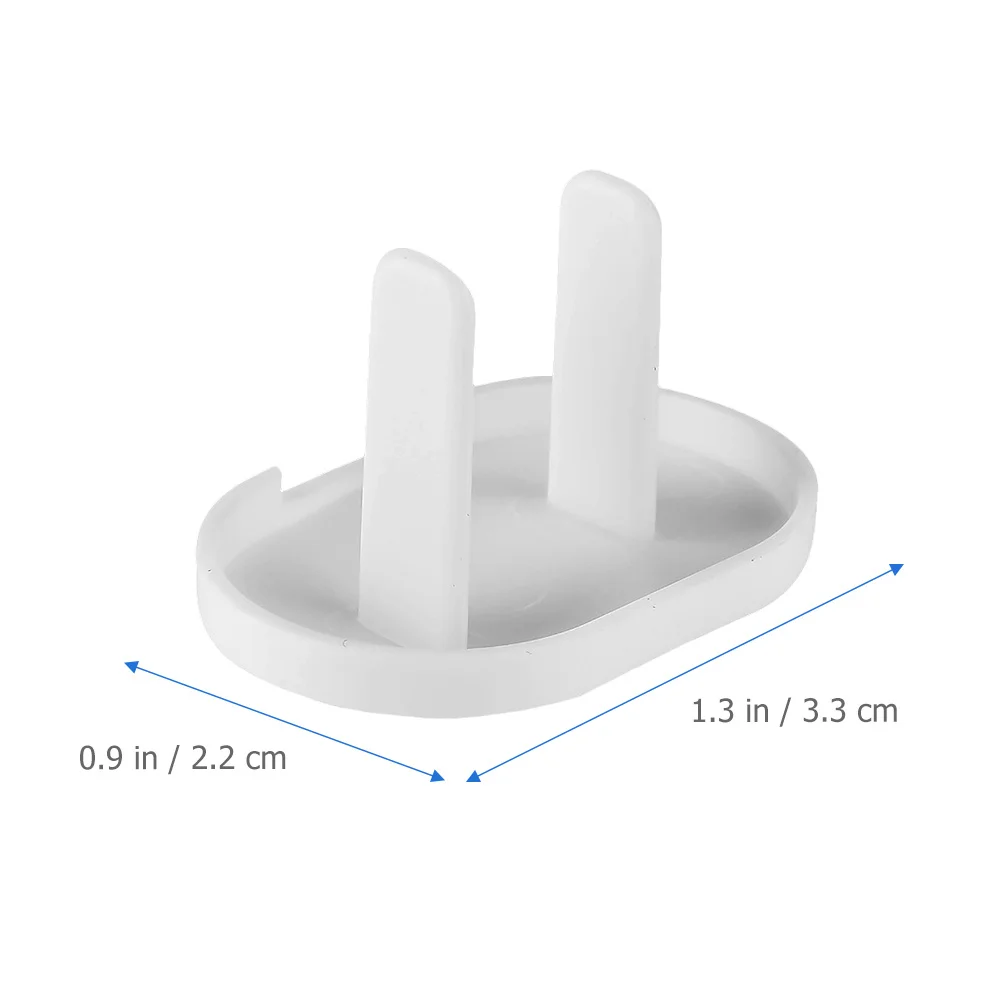 40 قطعة من أغطية منفذ الصدمات الكهربائية المضادة للطفل حماة المكونات للمنافذ الكهربائية قوي وآمن معزول ABS غير سام