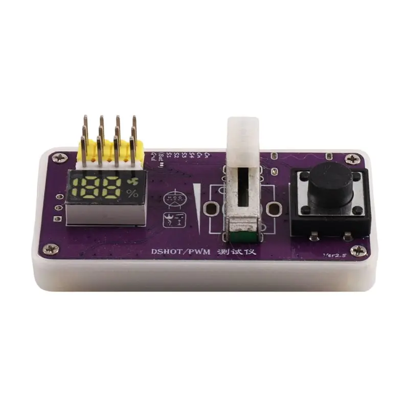 A63T-DSHOT & PWM Servo Tester - For RC Drone ESC, Speed Controller & Lipo Battery Check