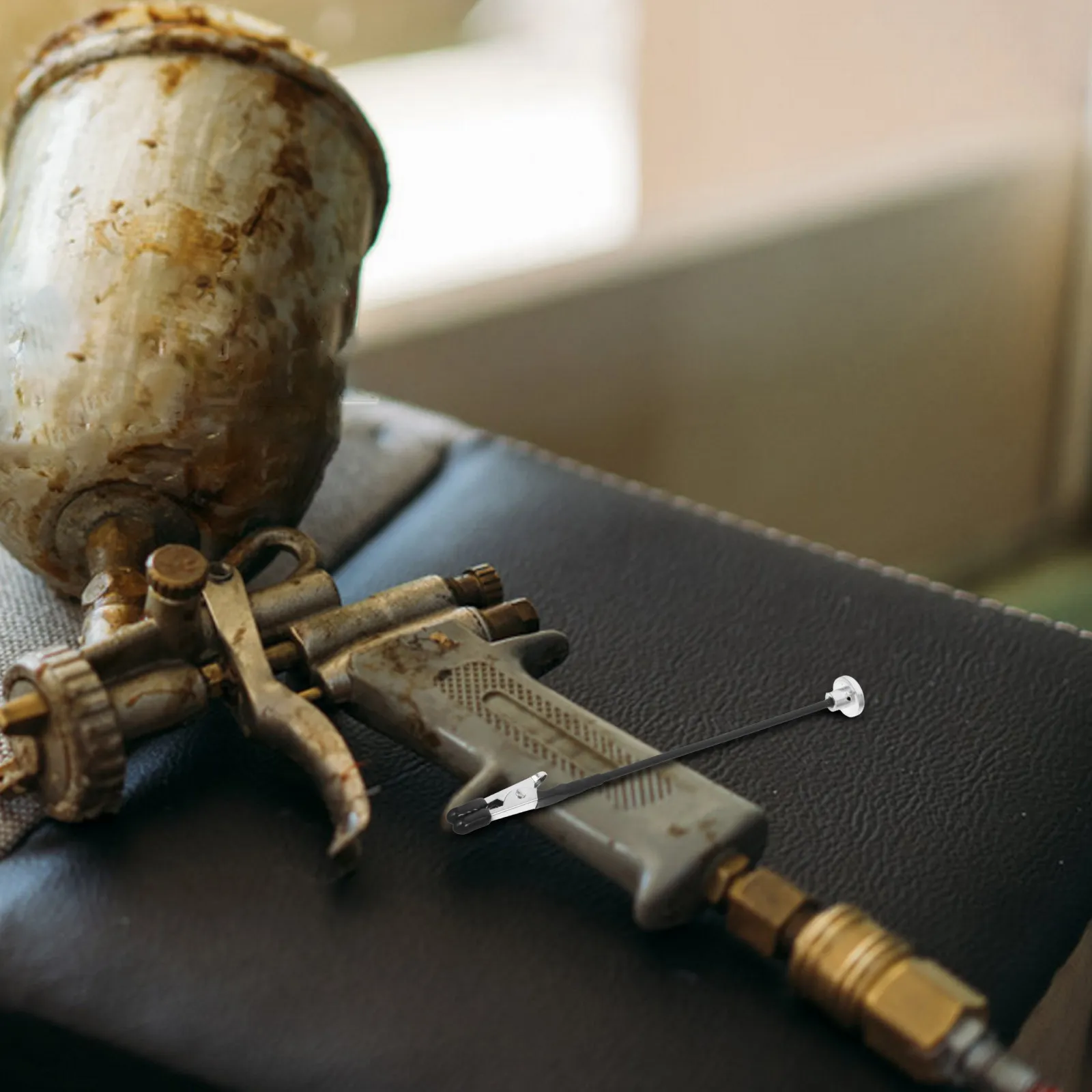 

Набор из 5 профессиональных металлических зажимов-держателей для аэрографии моделей, устойчивых к коррозии, для DIY-окраски