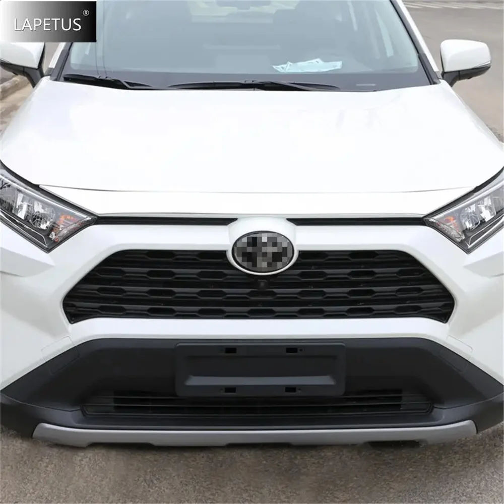 

Stainless Steel Auto Front Hood Engine Grille Decor Strip Cover Trim Sticker For TOYOTA RAV4 RAV 4 XA50 2019 - 2024 Accessories