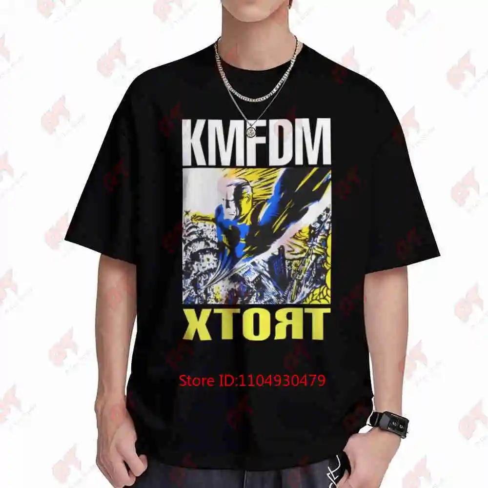 KMFDM Band Short Sleeve Tee 100% Cotton T-Shirt