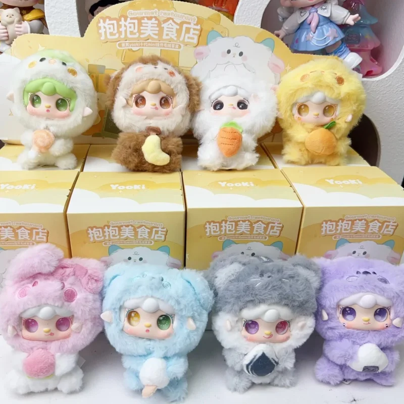 

Подлинная новая распродажа, кислородные Yooki 10-го поколения, обнимающие пищевые магазины, серия, глухая коробка, виниловые куклы, украшения ручной работы, кулон, каваи, подарки