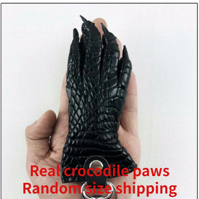 Real Crocodile Paw Thai Crocodile Paw Keychain DIY Craft Home Decor living room decoration decorative figurines home decor