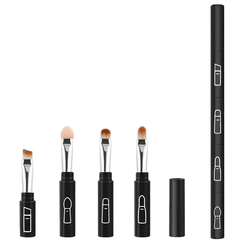 

Face Makeup Eyeshadow Brush Portable Lip Eyeshadow Makeup Lip Brush Powder Soft Blusher Brush Eye Shadow Travel Brush Pen Brush