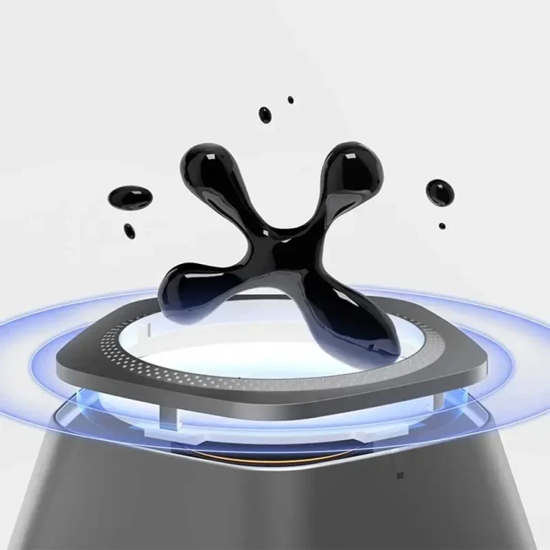 Music Rhythm Lamp Ferrofluid Magnetic Liquid Music Visualization Bluetooth Speaker Portable Desktop Sound Partner Decoration