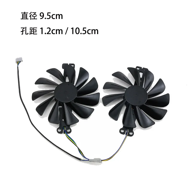 Original für XFX RX5500XT 8G Graphics Grafikkarte kühler