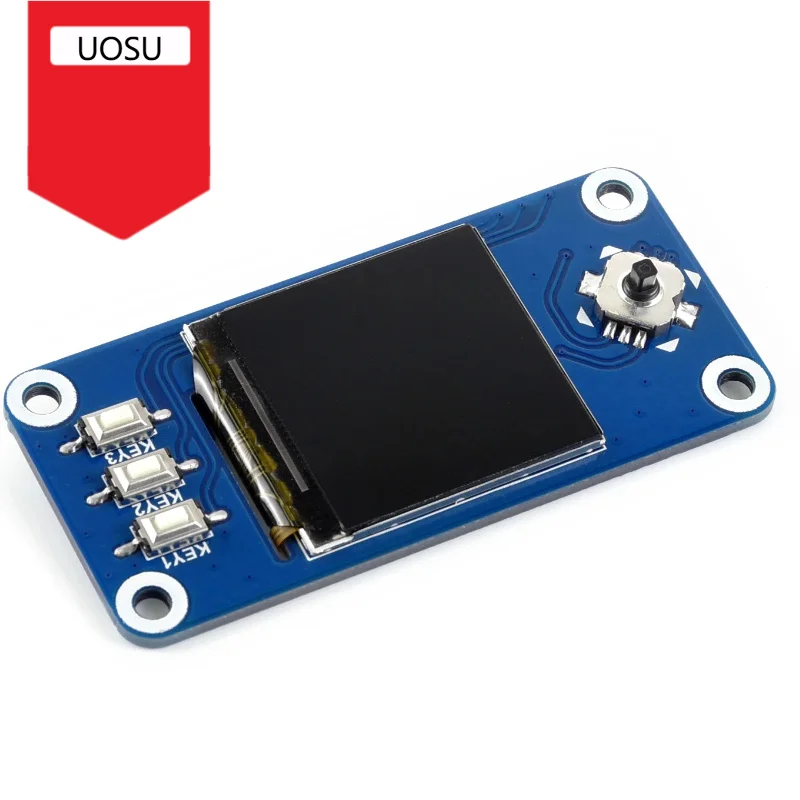 1Pcs 1.3inch IPS LCD display HAT for Raspberry Pi, 240x240 pixels SPI interface for Raspberry Pi Zero/Zero W/3B/3B+/4/5