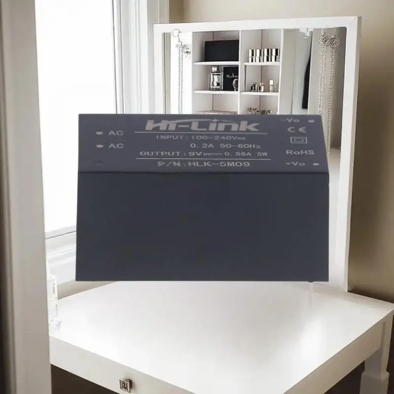 HLK-PM01 Hi-Link Mini Power Supply Units, 220V to 5V/3.3V/12V AC-DC Converters for Smart Household Switches in 1, 2 or 3 Pack