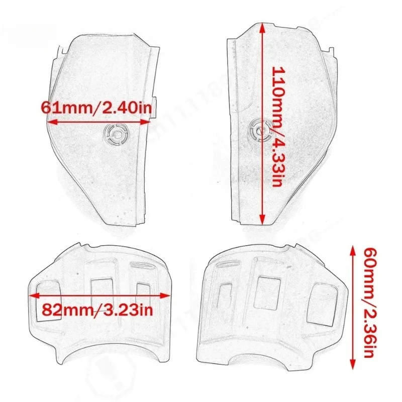 Motorcycle Handlebar Control Switch Cover For 150 Primavera 125/150 2014-2022 2024-26 Turn Signal Botton Protector