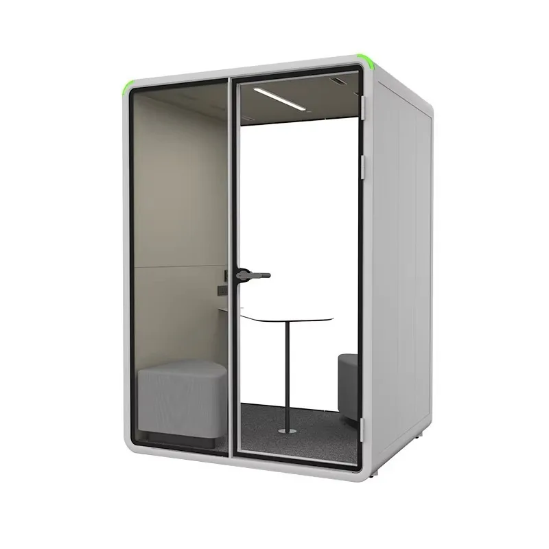 Acoustic Telephone Booth Office Pod Video Booth Silent Cabin Video Interpreter Cabin Garden Soundproof Work Cabin