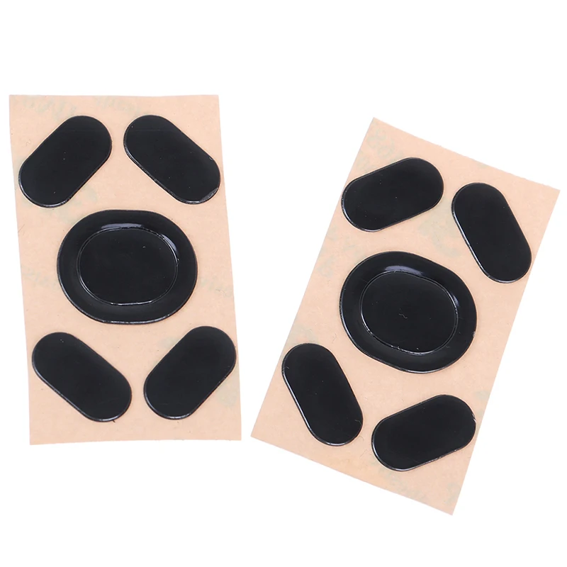 1/2/3 Sets 0.6mm Mice Feet Mouse Skates Pads Replacement For Logitech G102/G203/G PRO Gaming Mouse Black