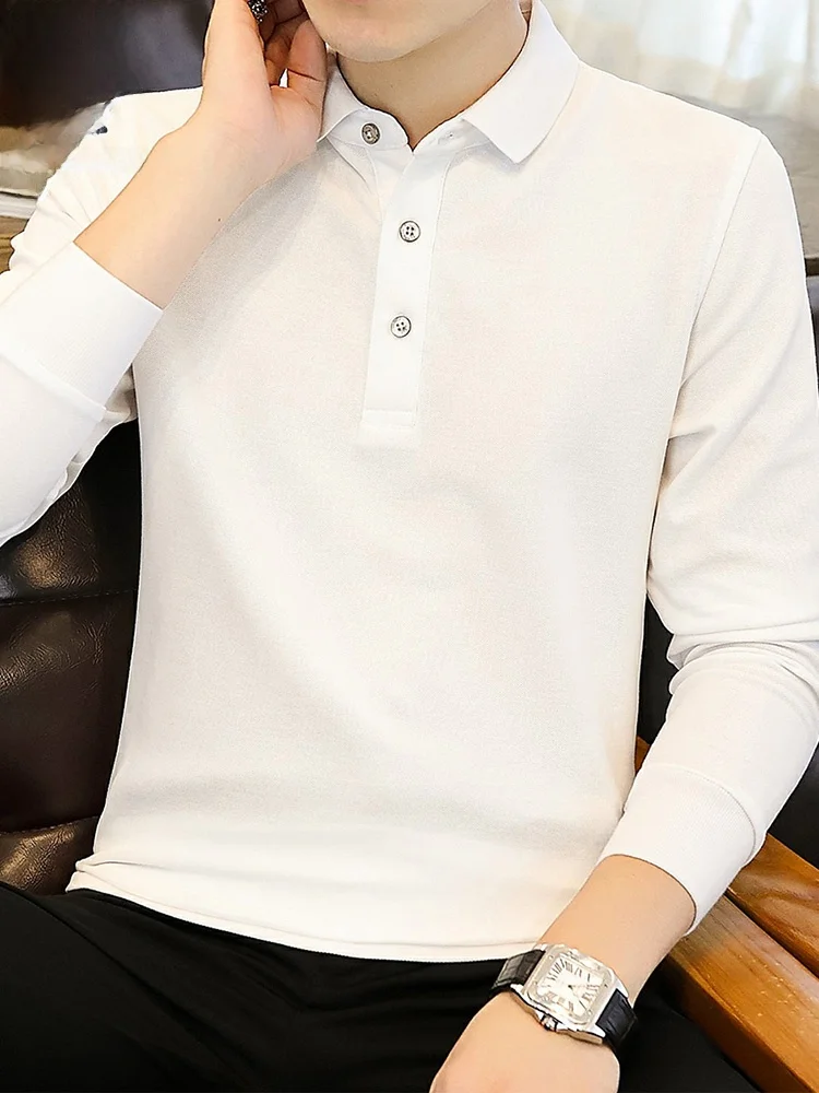 

Long Sve T-irt Men's Red Slim Fit Base irt Simple Youth Autumn Top irt Men's Sle Comfortable Cotton B...