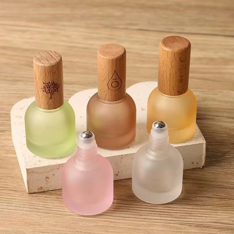 [YY99]1pcs 10ml Glass Roller Bottle Perfume Roll On Bottle Mini Essential Oil Containers Sample Empty Bottle Travel Refill Vials