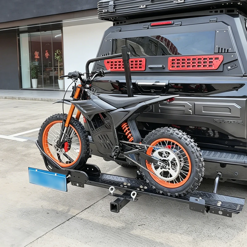 4500W 72V Electric Dirt Bike 4500W Peak Power Off-Road Motorcycle 65km/h 30km Range 65° Climbing for Adults