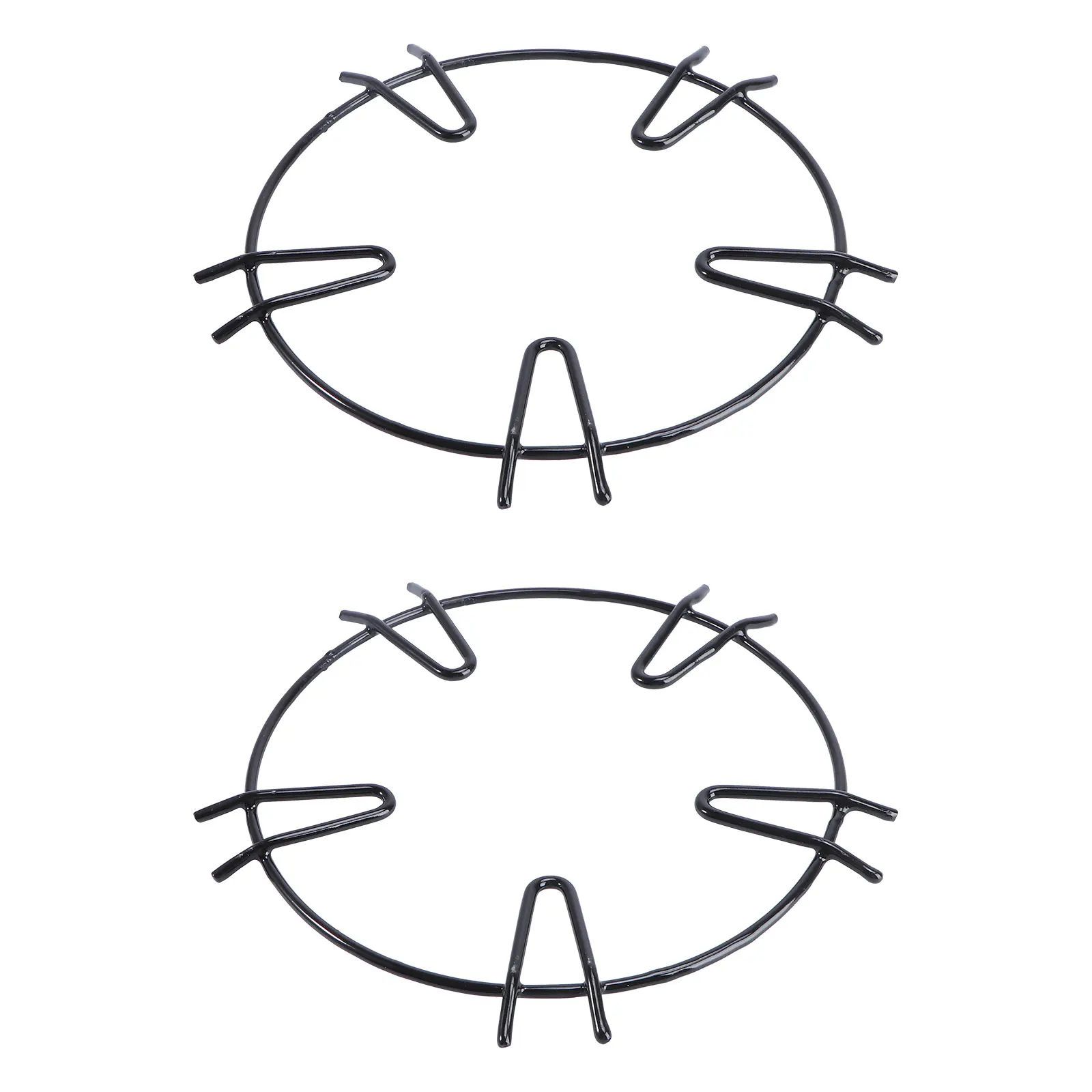 

2 Pcs Non Slip Wok Pan Support Rack Gas Stove Holders Drip Pot Boiler Kitchen Accessories Five Claws Stable Design Great Gift