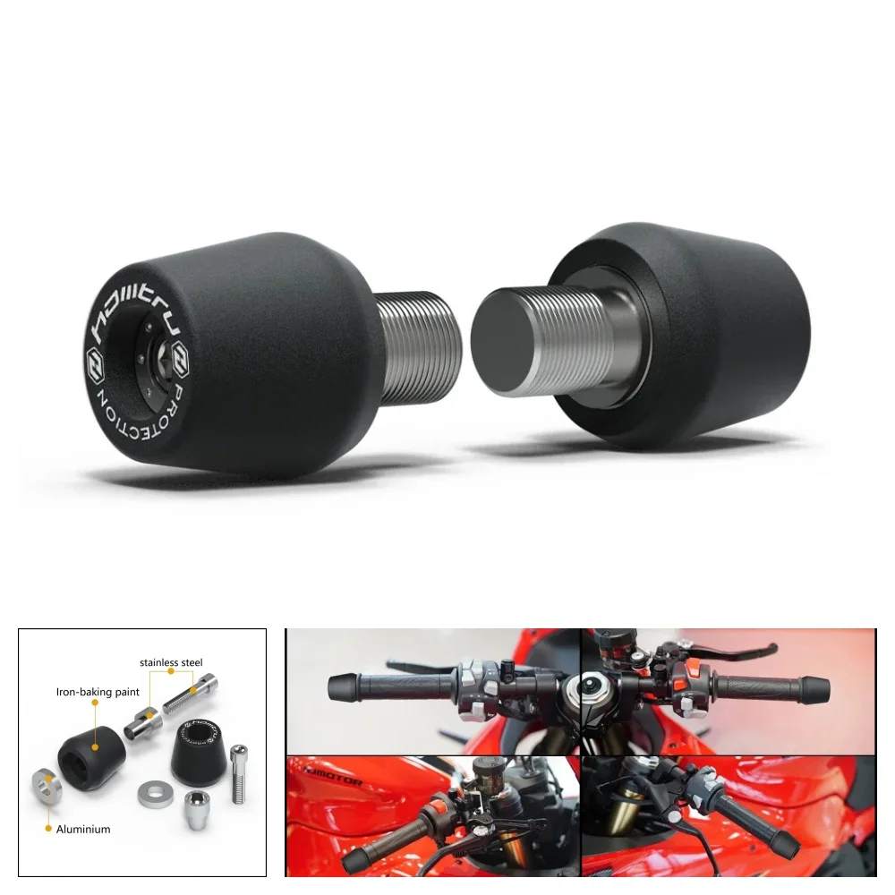 

Для Yamaha MT-10/MT-10 SP/FZ-10 2016-2023 2024 2025 мотоциклетная ручка, наконечники руля, заглушки, слайдер Counterwe