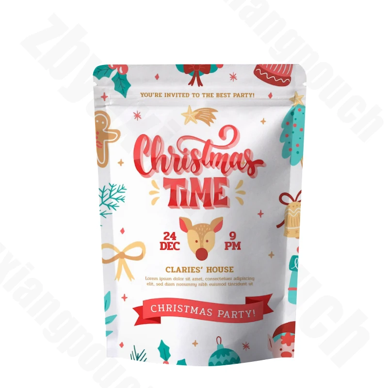 Customized Printing Of Various Kraft Paper Bags And Aluminum Foil Bags Capable Of Full-Color And Full Printing image 4