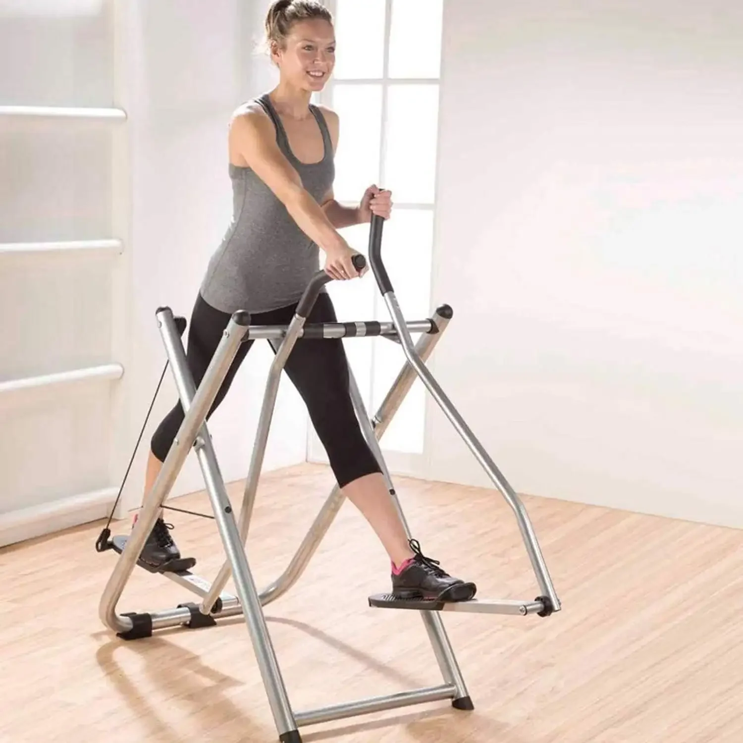 Low-Impact Elliptical Glider T - Home Gym Total Fitness ulasan dan harga