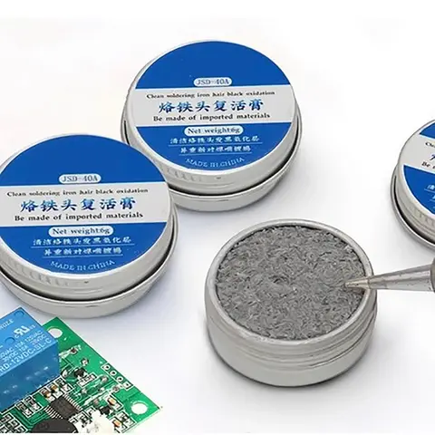(JOY)1PC 6g Soldering Iron Tip Tinner Activator Tip Cleaner Remover Lead Free
