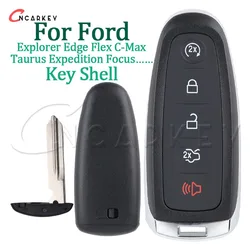 Car Shell Case Remote Key Fob Cover For Ford Edge Expedition Explorer Flex Focus Taurus C-max Lincoln MKX MKS FO38 M3N5WY8609