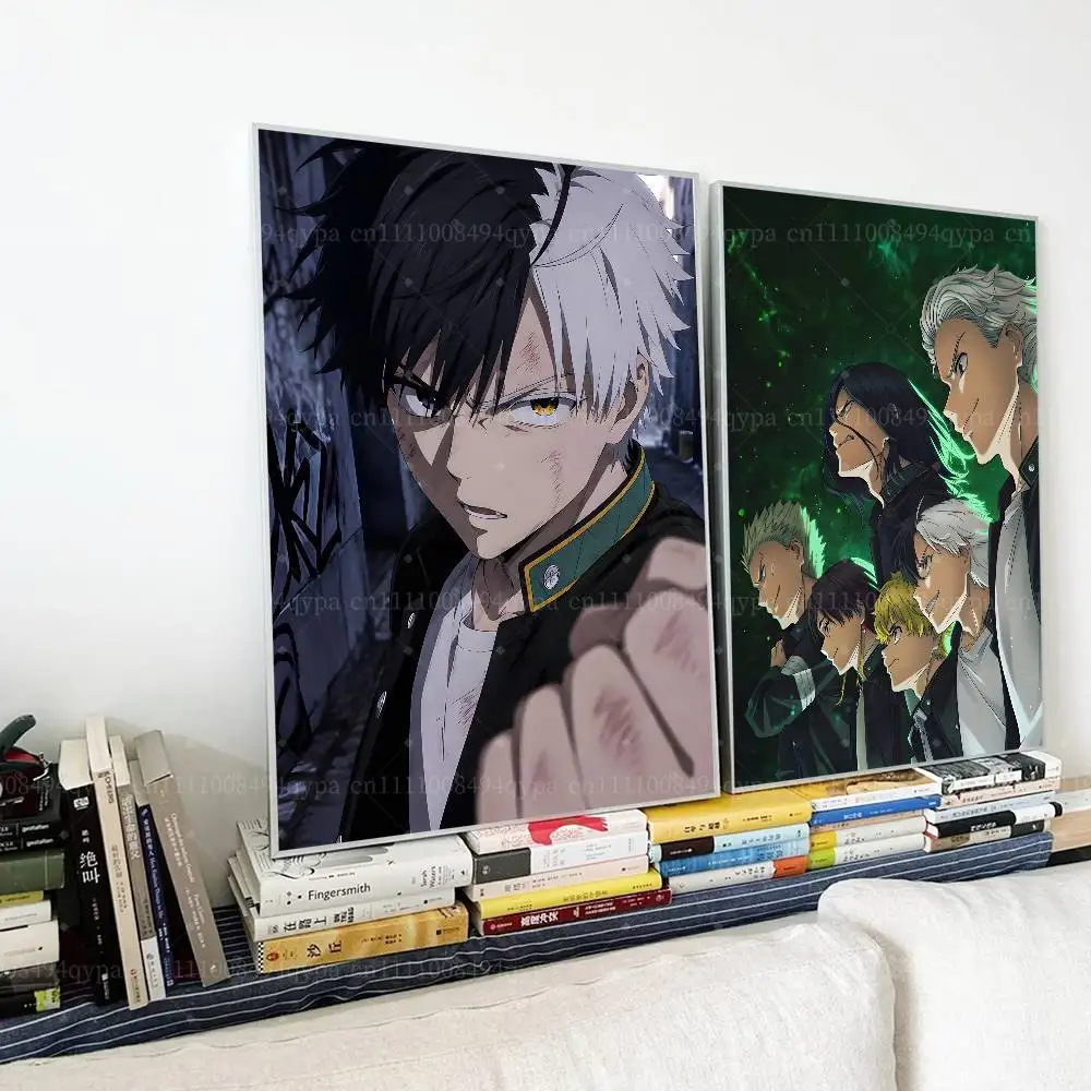 W-WIND BREAKER Sakura Poster Gift for Men Women Fashionista Wall Decor for Living Room  Bedroom Office UNFRAMED Wall Art