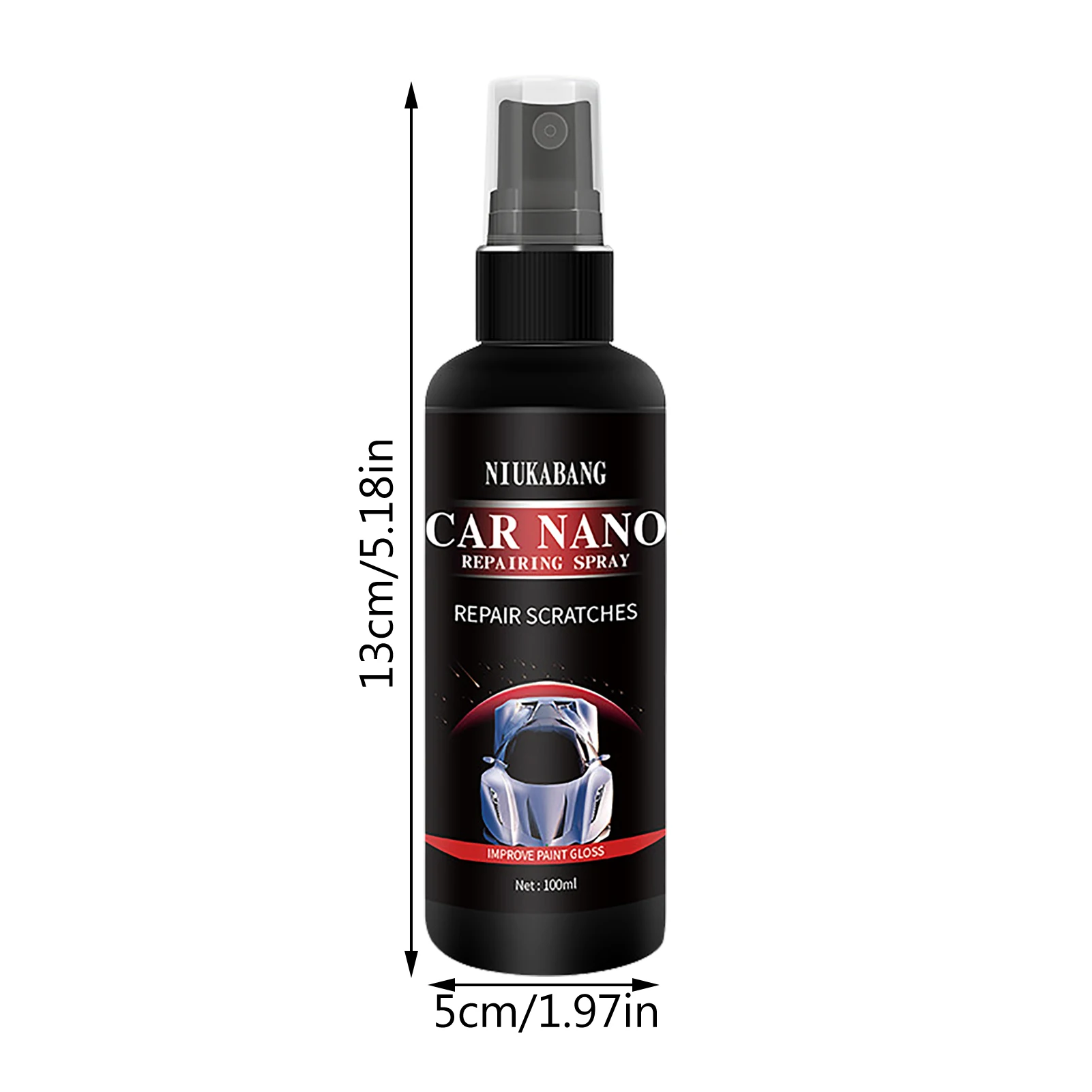 Nano Coating Agent Car Scratch Repair Nano Spray Anti Scratch Hydrophobic Polish Nano Coating Agent Car Spray Coating Agent Car