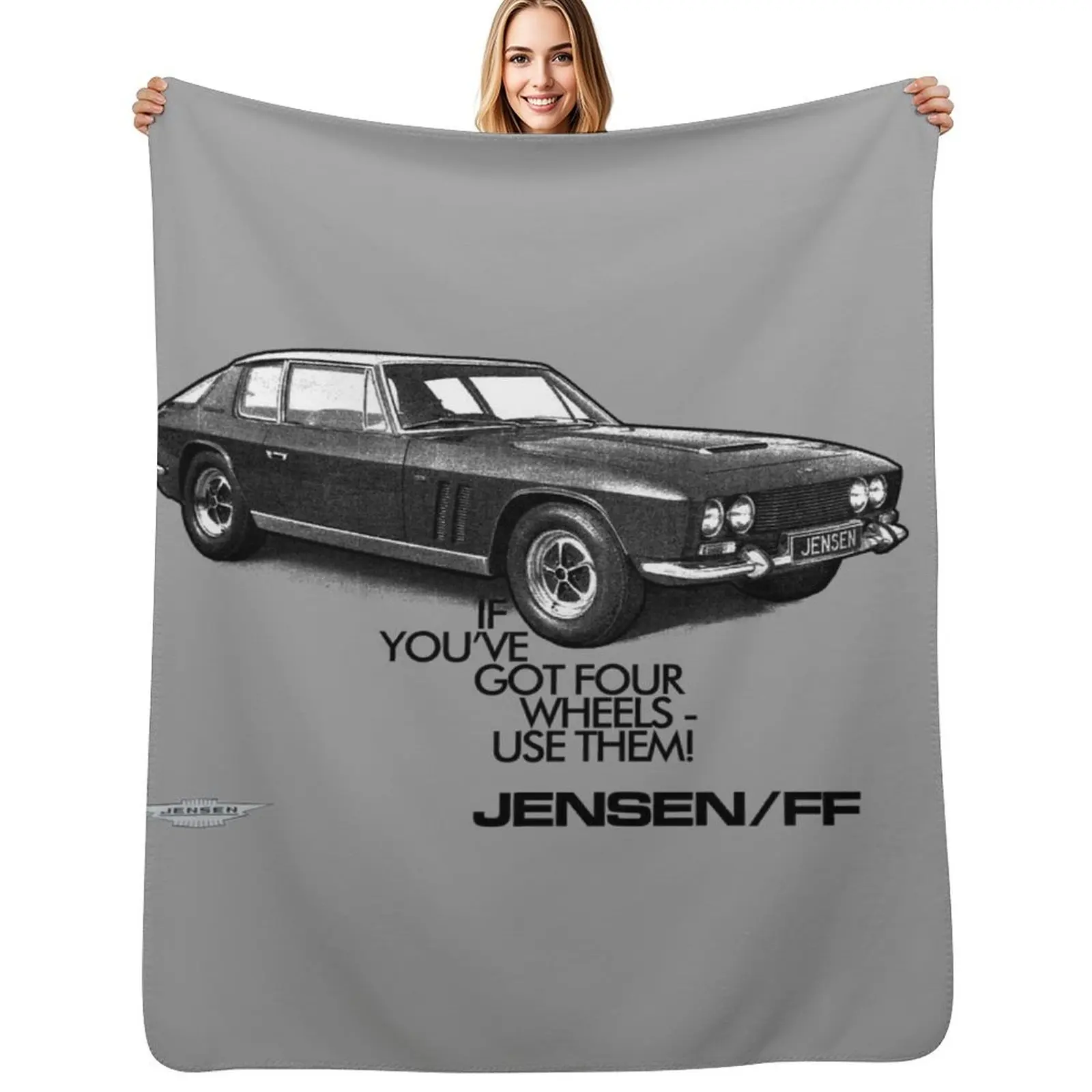 

JENSEN FF INTERCEPTOR Throw Blanket Soft Cozy Blanket for Pet Kids Adults
