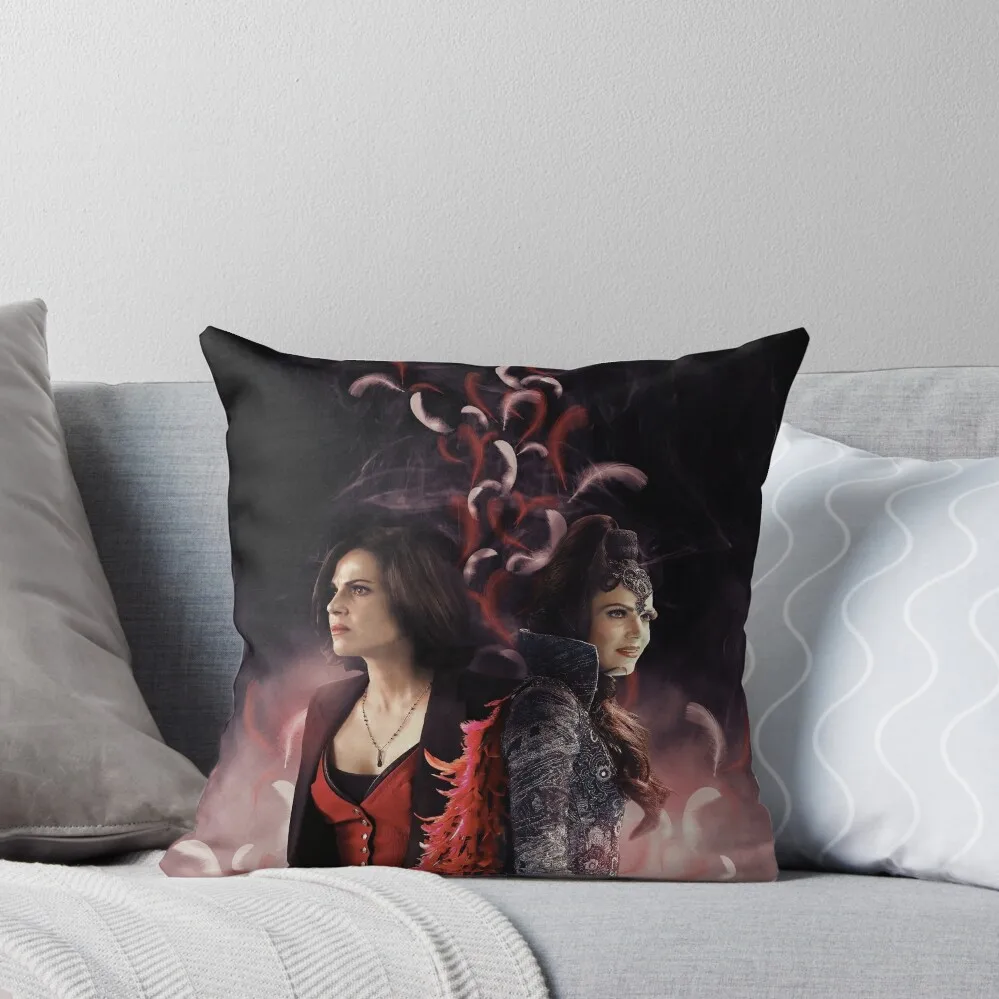 

Regina Mills - Evil Queen Throw Pillow autumn pillowcase Pillow Covers Decorative Luxury Sofa Cushions pillow