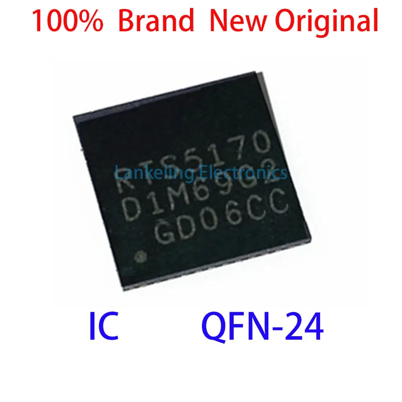 RTS5170-GRT RTS RTS5170 RTS5170-GR 100%  Brand  New Original IC QFN-24