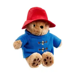 New Cute Paddington Bear Plush 22CM Kids Stuffed Toys For Children Christmas Gifts