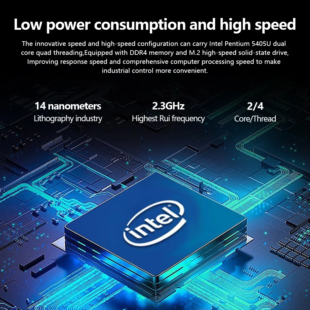 공장 직판 미니 PC 인텔 8세대 I5-8265U 6*LAN 2*DDR4 12*USB 2CAN 지원 8K MFC-1003 팬리스 산업용 서버 컴퓨터