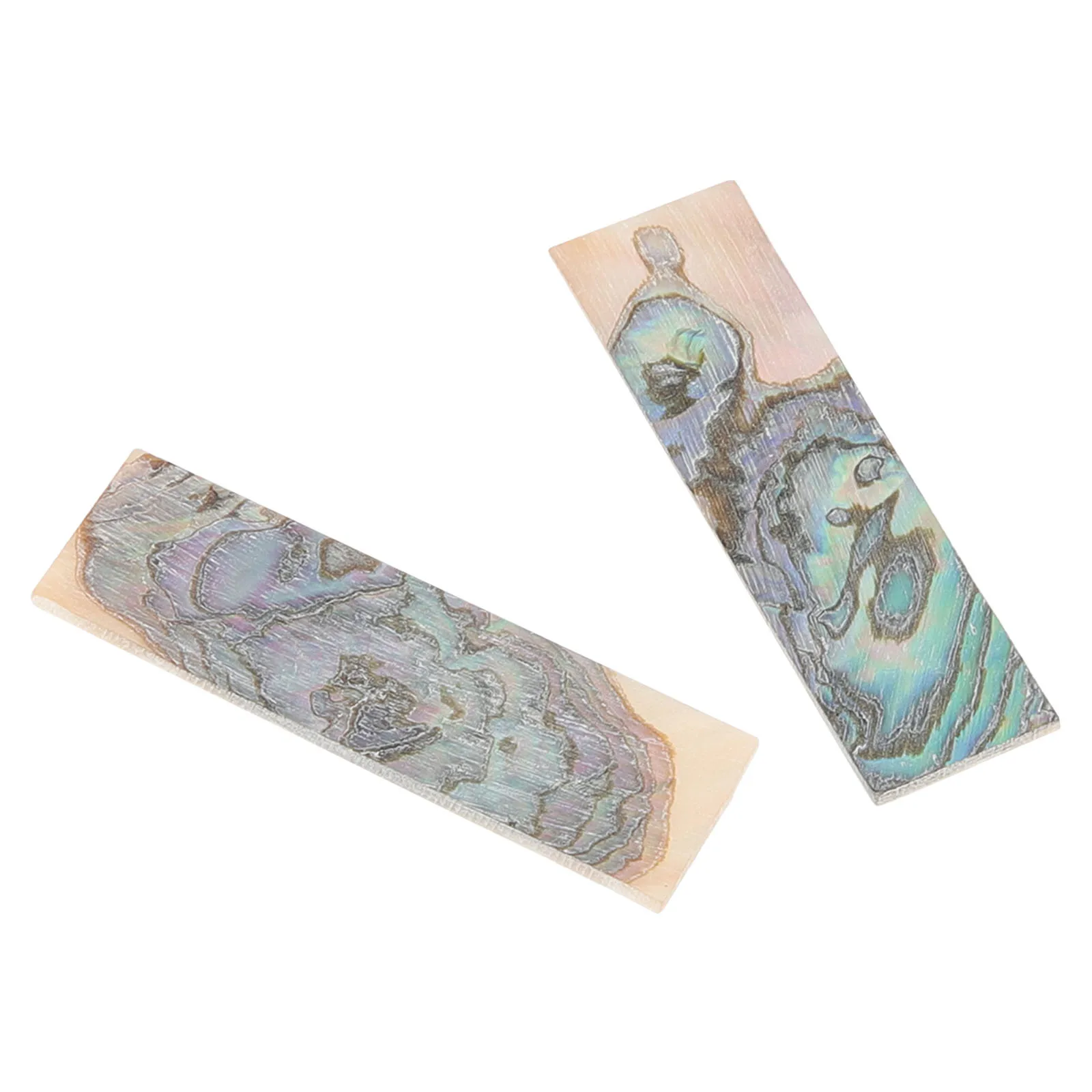 

2 Pcs Violin Bow Shell Strips Carefully Selected Materials Casting Quality Replacement Parts Instrument Accessories Students