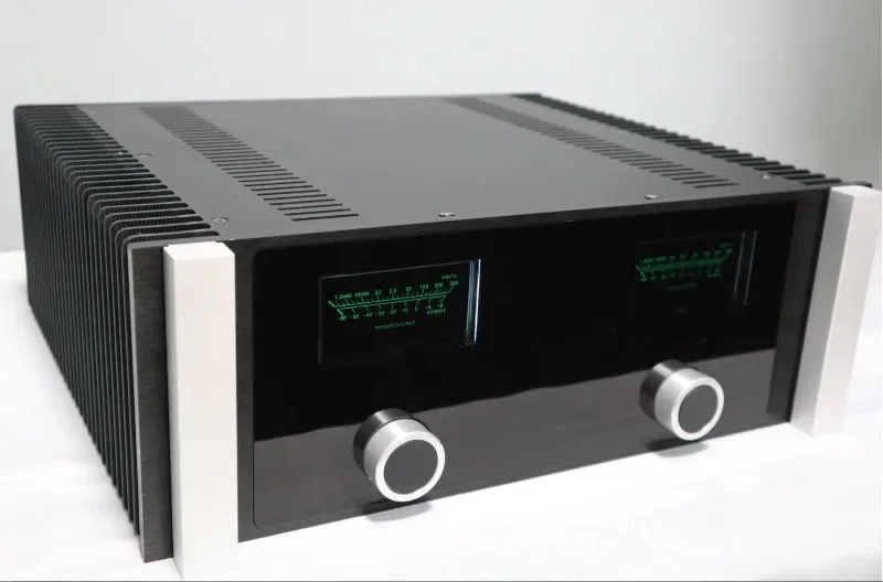 Power Amplifier Aluminum Enclosure Case 431*348/400*148mm Amplifier Chassis with Two Side Heat Sinks Diy Audio Amp Accessories