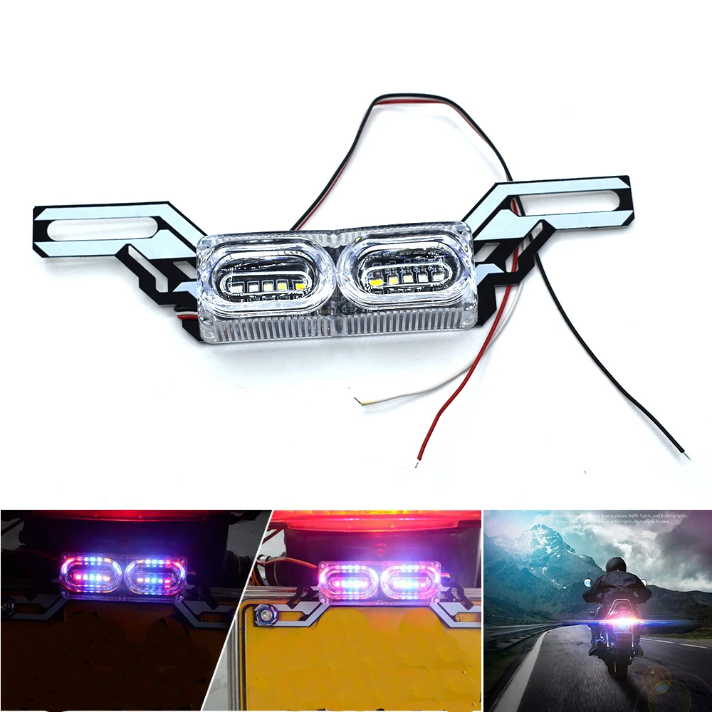 

Motorcycle strobe tail light LED brake light 12V voltage rear tail light For HONDA PCX125 PCX150 CBR125R CBR150R CB650F CBR650F