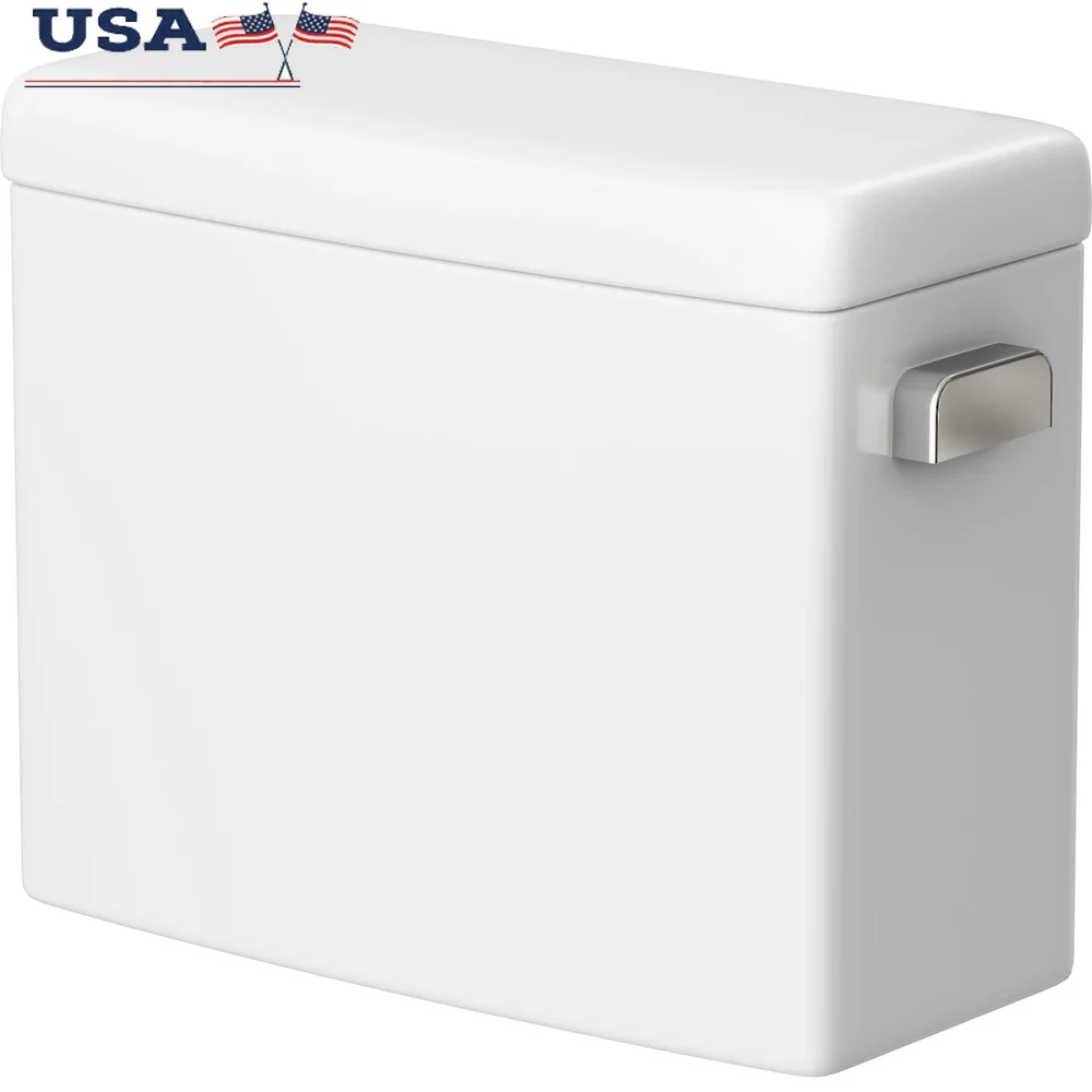 

Только бак для унитаза, стекломный, китайский, изолированный, сертифицированный WaterSense, коллекция Pyne, рычаг для левой руки, прочный, устойчивый к коррозии