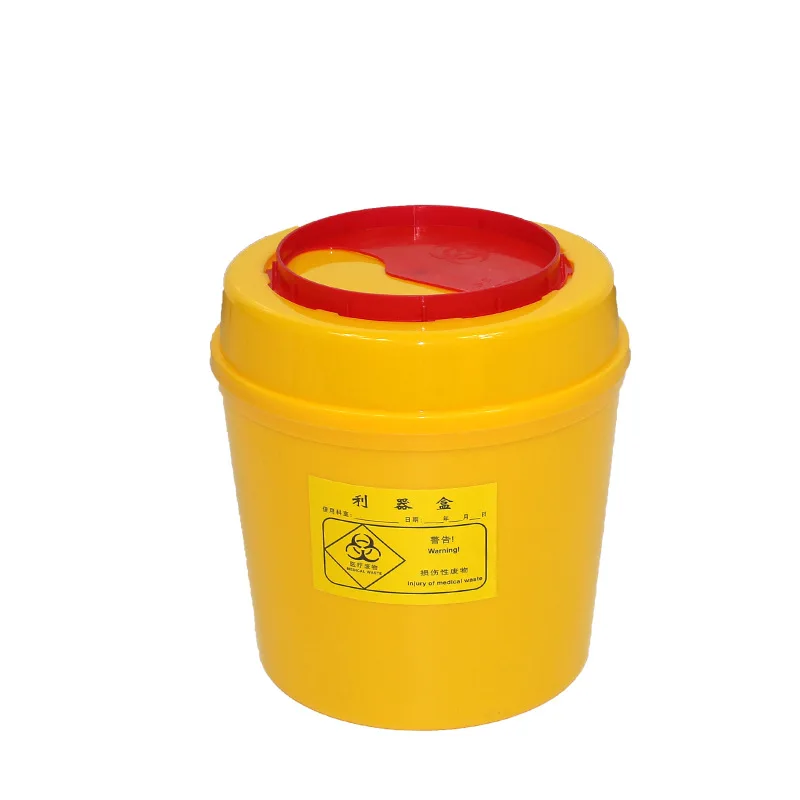 1L/5L Needles Disposal Collect Box  Tattoo Waste Needles Cartridge Sharps Blades Accessories Disposal Trash Collection Bucket