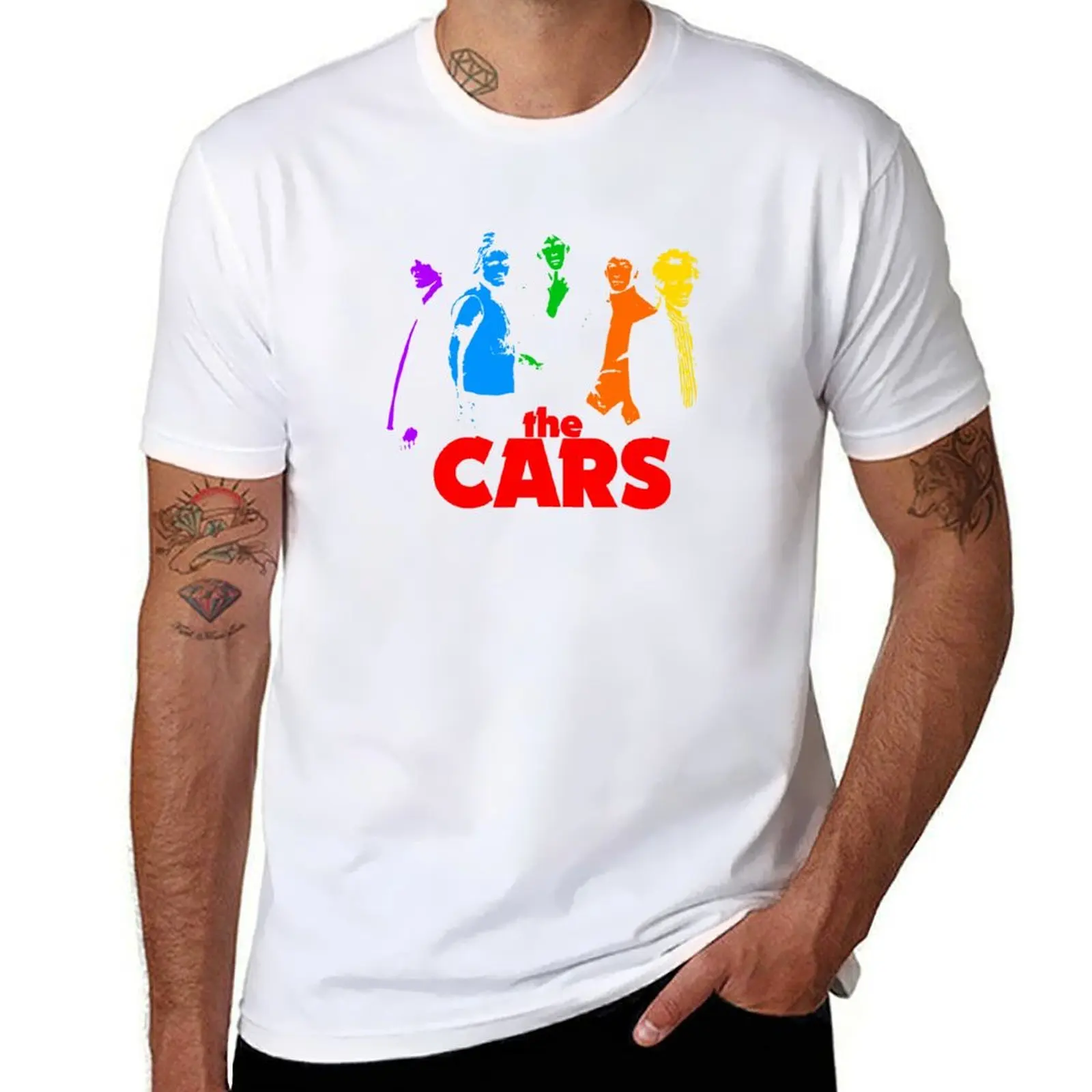 

The Cars In Color T-Shirt man t shirts for men casual t shirts for man graphic funny T-Shirt