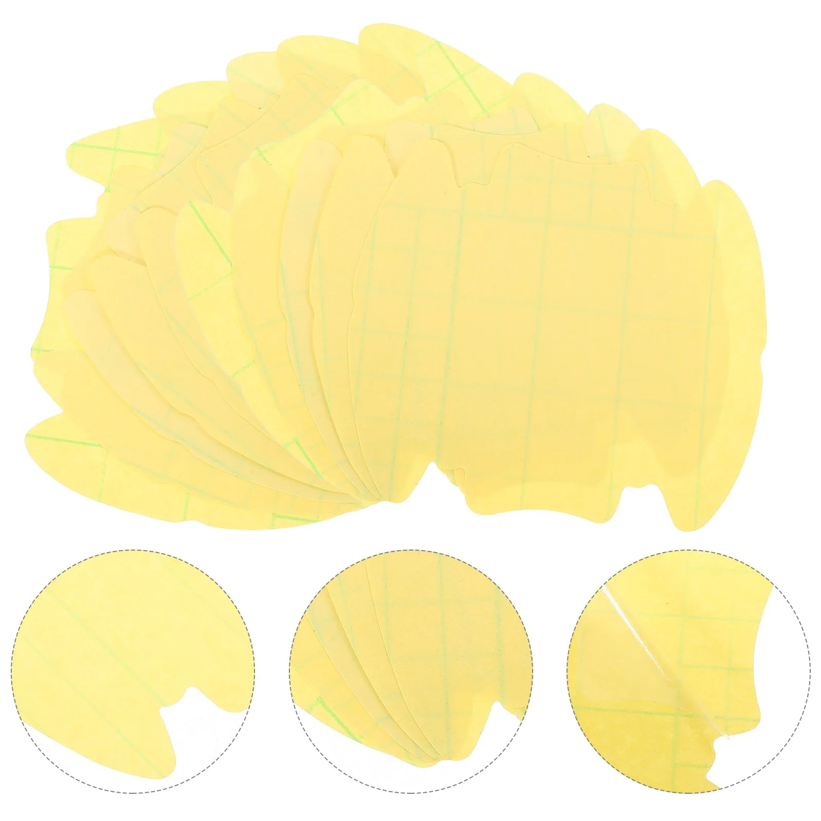 

2 Sets Door Handles Protective Film Car Protectors Handlebar Guard Transparent Edge Guards Clear