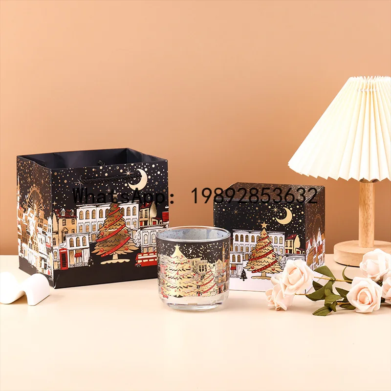 XX glass Martha Pingti candle light control heat induction holiday gift scented candle