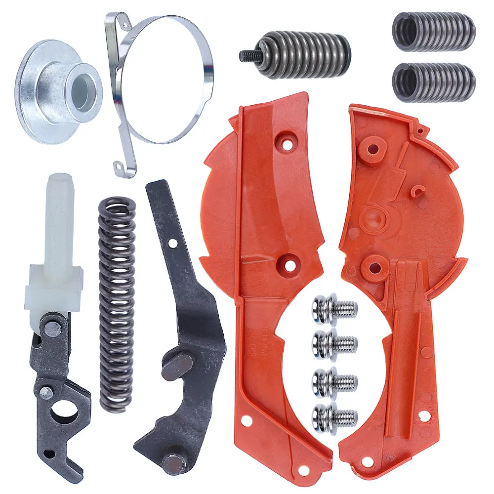 Husqvarna 362 365 371 372ガーデニングツールおよび機器用のブレーキバンドavバッファーマウントスプリング修理キット