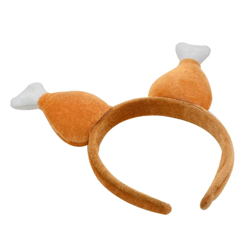 Sombrero de pavo divertido disfraz de baqueta de pollo tocado fiestas de disfraces novedad vacaciones accesorio decorativo