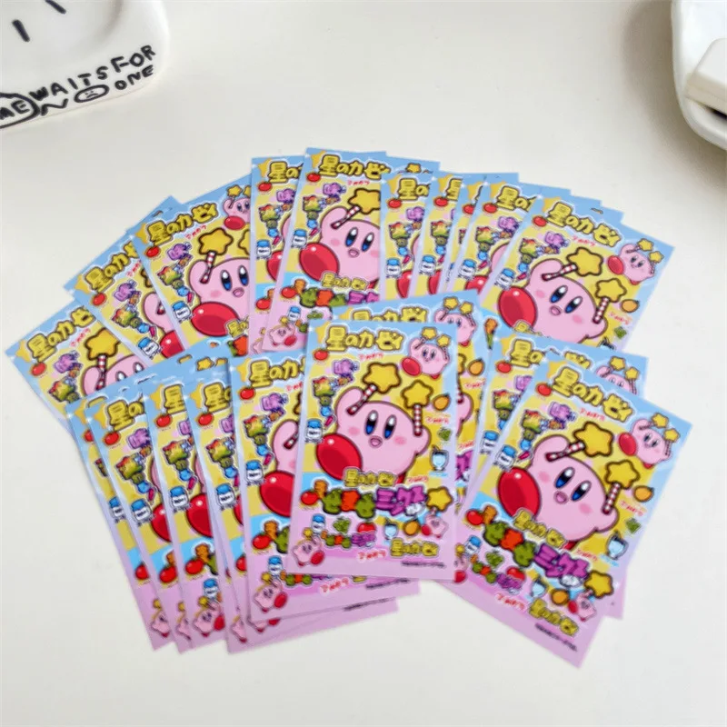 Anime Kawali Kirby Sealing Stickers Milk Tea Stickers Diy Handbook Decoration Cute Kids Toys Friend Gift Birthday Gift For Girls