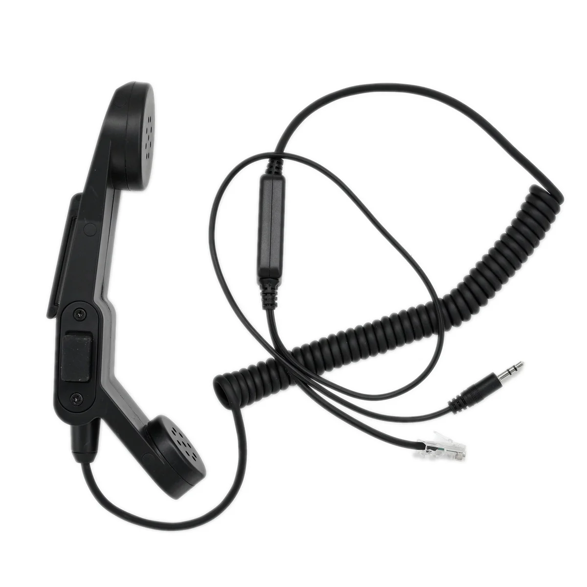 H250 PTT Shoulder Mic Speaker Handheld Microphone for YAESU FT-817 FT-818 FT-857 FT-897 QRP Radio Accessory
