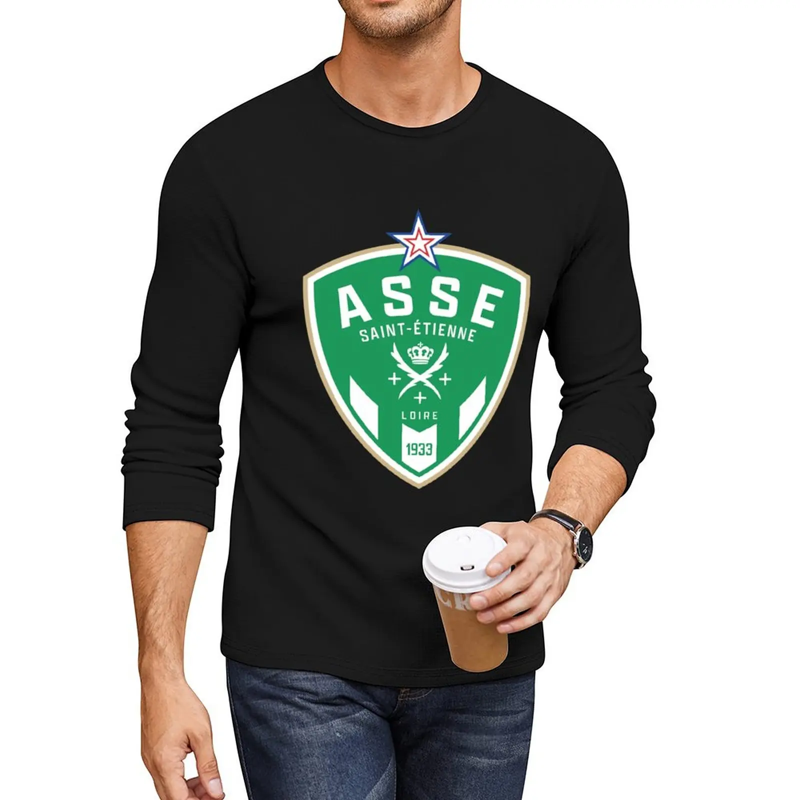 

ASSE - Saint Etienne Long T-Shirt new edition t shirt men t shirt