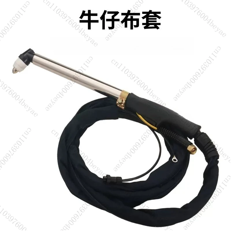 

Плазменный резак с изогнутой рукояткой, удлиненный на 5 метров (16 футов), полный комплект для резки железа и нержавеющей стали LGK-80/100