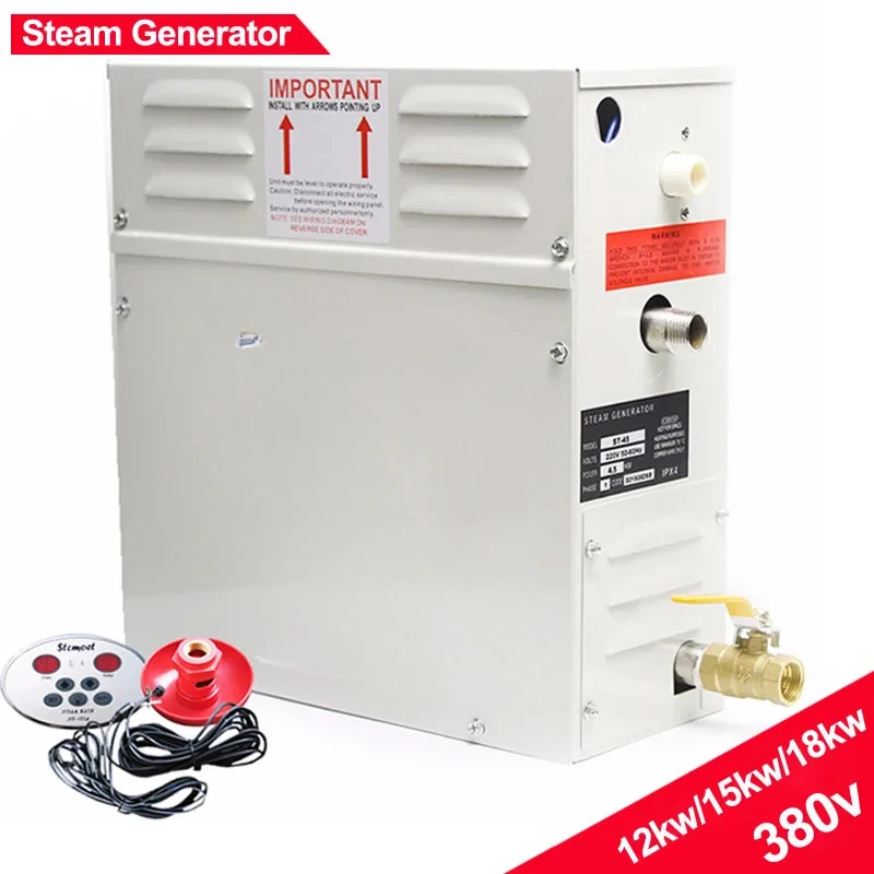 

Discount Offer 12KW/15kw/18kw Home Steam generator Sauna Dry stream Steam machine steam room machine Wet Steam Steamer