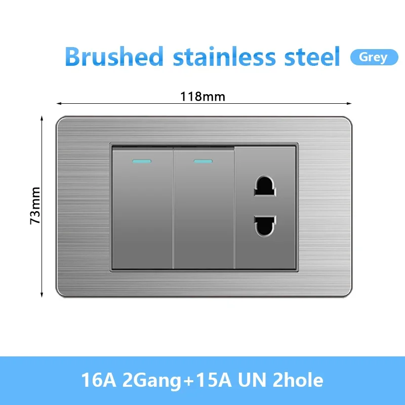 Variant: 2Gang UN 2hole